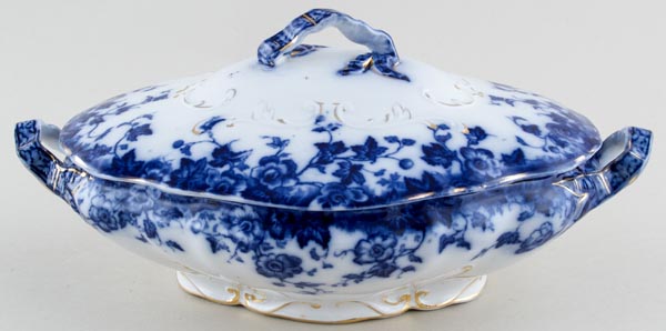 Vegetable Dish With Cover c1890s